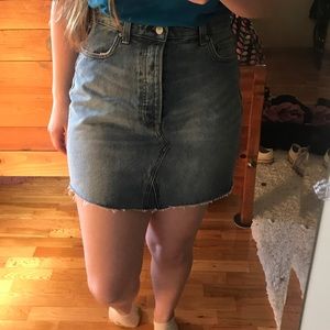 NWT H&M Jean Skirt